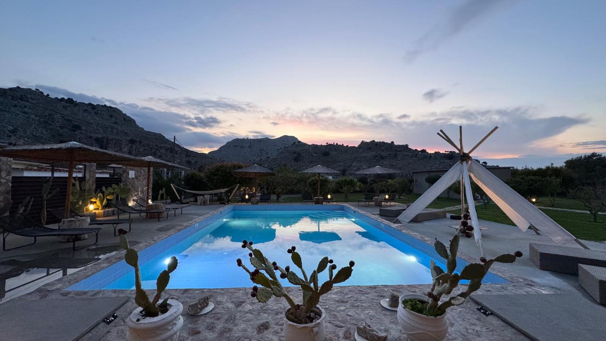 Villa LA Casa Di Lusso Kolymbia Exterior foto